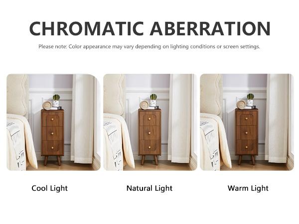 Giratree Small Nightstand with 3 Drawers, Narrow Bedside Table Vintage Skinny Night Stand with Storage, Wood Slim Side Table for Bedroom, Small Spaces, Living Room Giratree Small Nightstand with 3 Drawers, Narrow Bedside Table Vintage Skinny Night Stand with Storage, Wood Slim Side Table for Bedroom, Small Spaces, Living Room