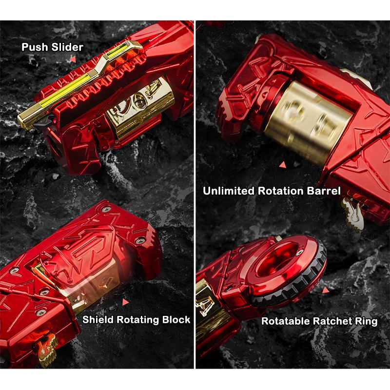 Pocket Size Mini Metal Blaster Stress Relief Toy Emittable Fingertip Toys Heavyweight Fidget Toys