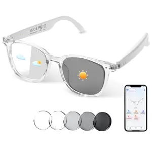 VUB Smart bluetooth glasses, blue light and UV protection, stylish sunglasses, can listen to music and answer calls