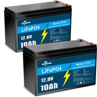 2 Packs Batteries