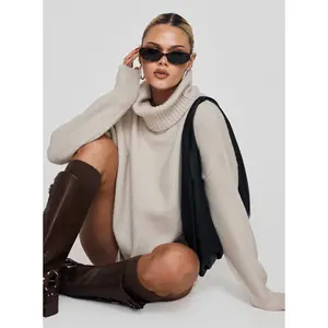 Oswin Turtleneck Sweater Oatmeal