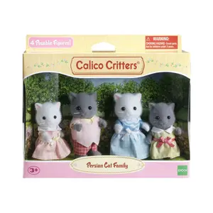 Calico Critters Persian Cat Family Dolls