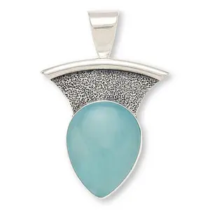 Mine Finds by Jay King Sterling Silver Aquamarine Pendant