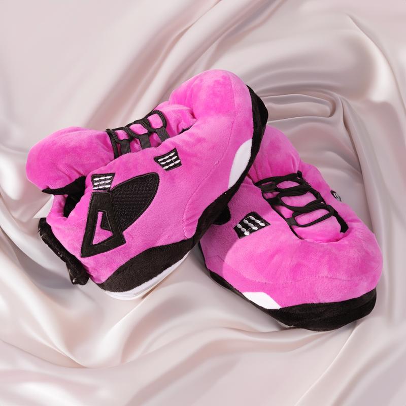 Warm Sneaker Slippers, Women Fashionable Home Shoes Soft Comfortable House Slipper One Size Footwear Girl