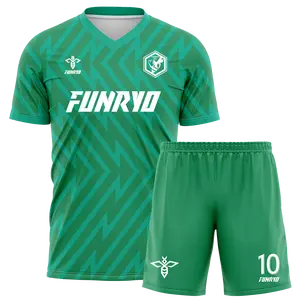 FUNRY Custom Soccer Jersey Personalized Uniform Team Name Number Logo for Men