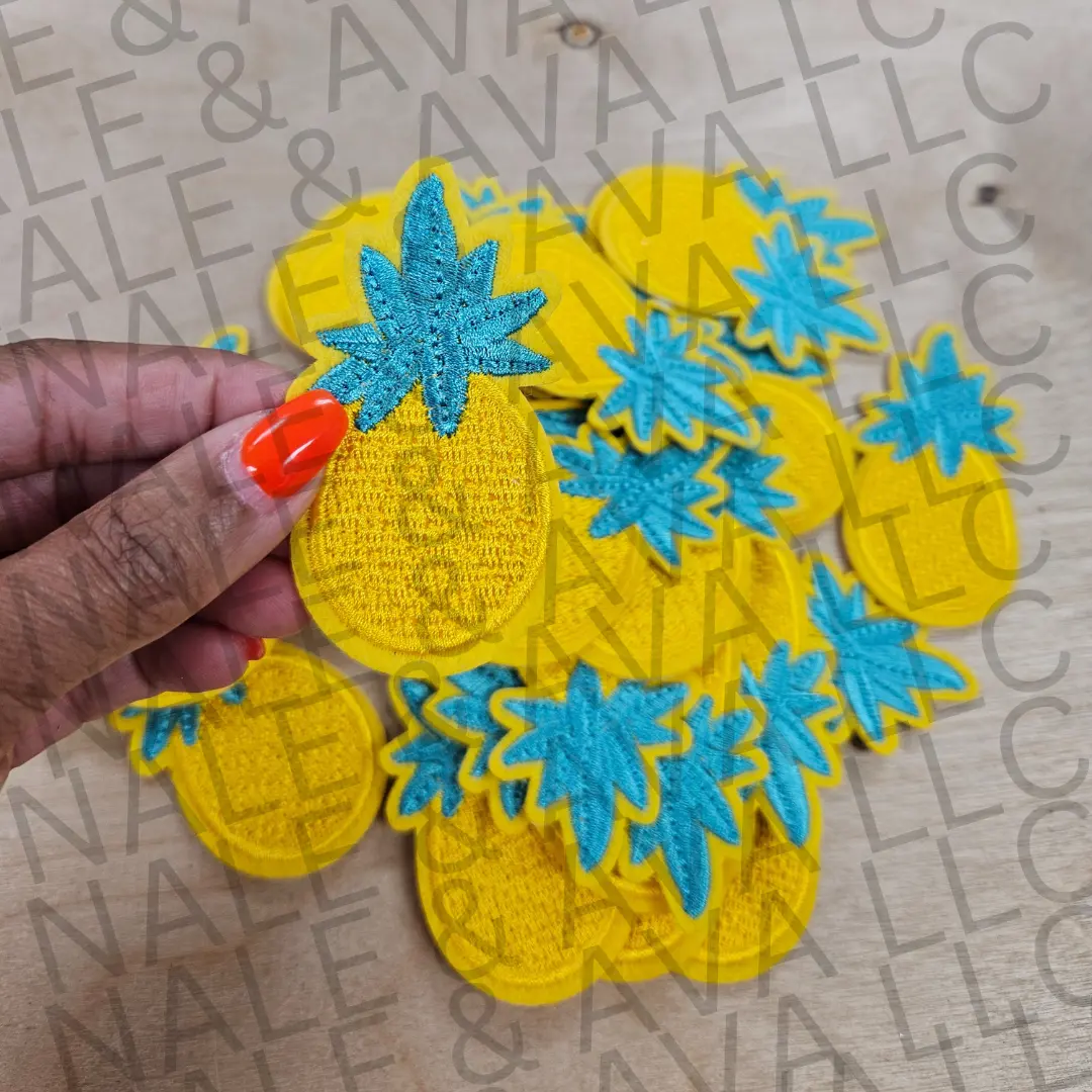 Small Pineapple Hat Patch (1 Patch)