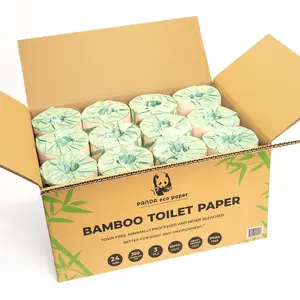 Panda Eco Paper | Bamboo Toilet Paper, 24 Rolls