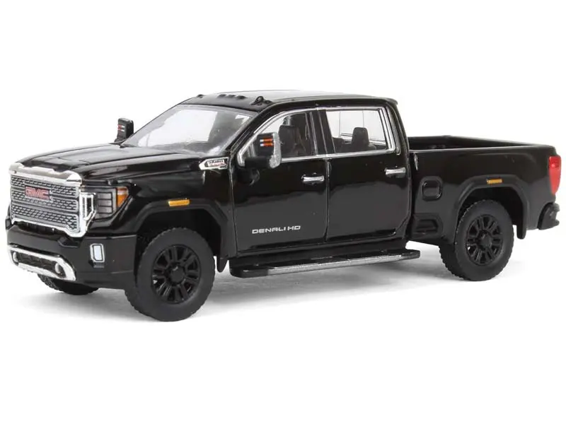2022 GMC Sierra 2500 Denali - Onyx Black Diecast 1:64 Scale Model - Karson Diecast Co. 51703A