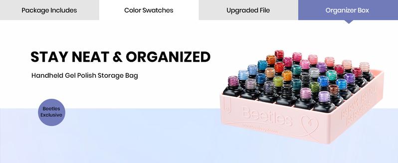 Beetles Cat Eye Gel Polish Set, DIY Nails at home gift Bunny Cutics Cosmetic Manicure Gift for women girls Fall Nail Halloween Nail Black Friday Winter Nail Christmas Gift