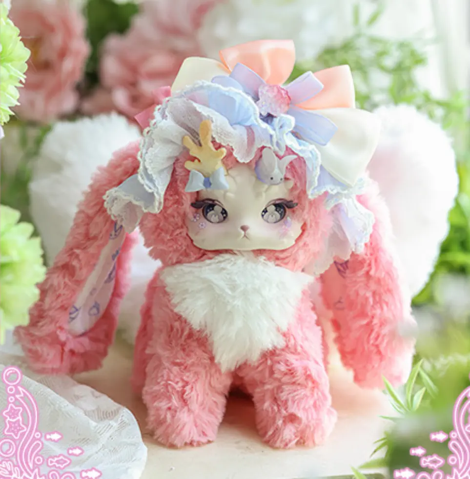 Tutulong  V6 Soft-Glow Island Series Plushies Blind Box  | 6+1 Hidden | Mystic Antler Plush Collectible, Sealed Hobby Box, Mystery Element