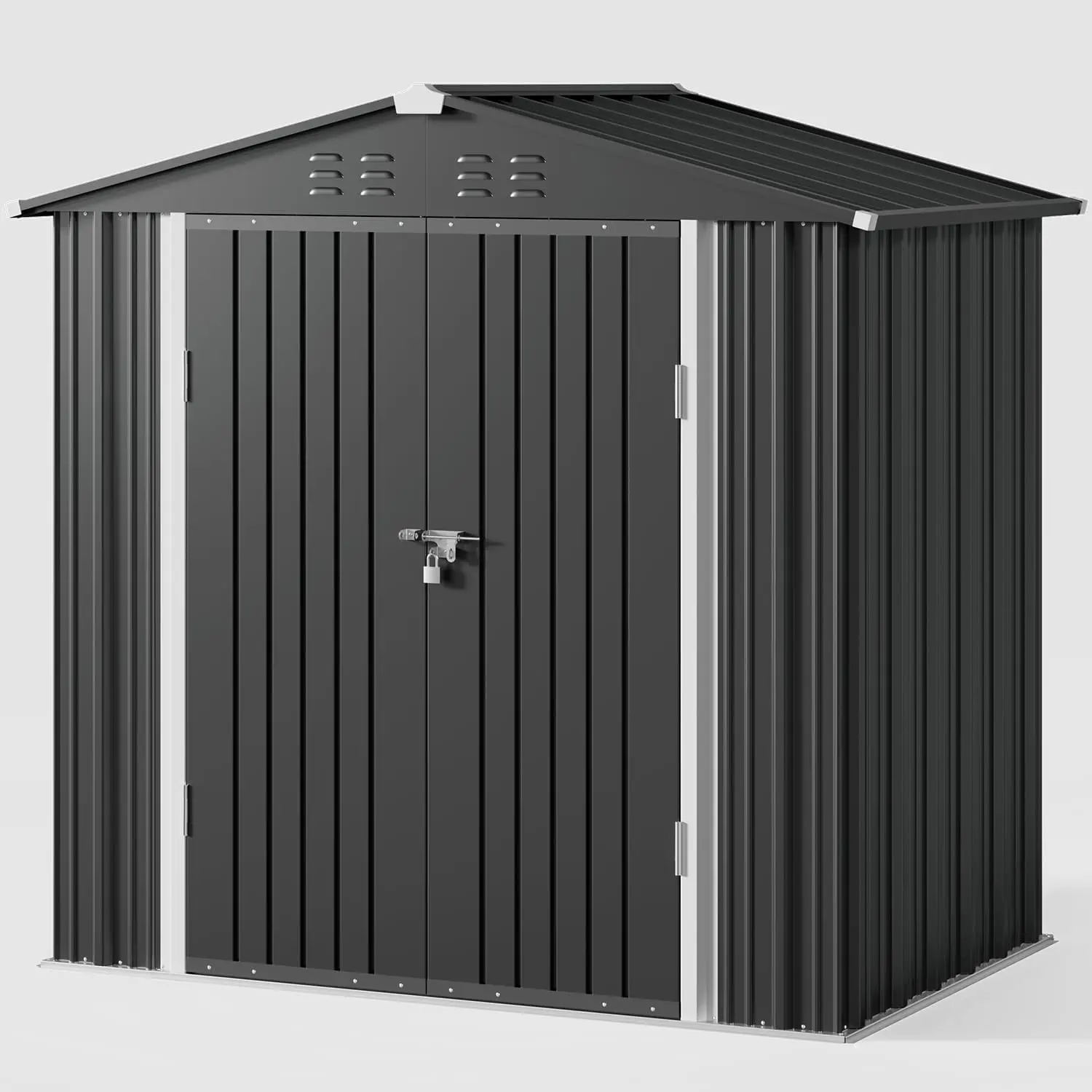 Dark Grey(6' x 4' FT/Peaked-roof)