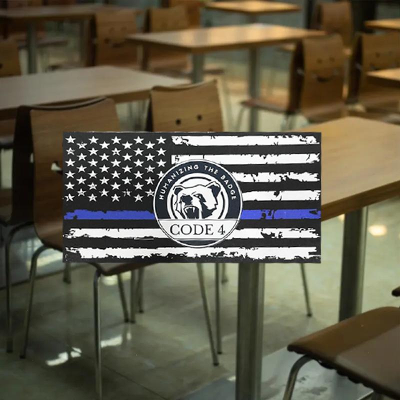 Thin Blue Line Police Sticker Patriotic Car & Laptop Decal Code 4 Humanizing The Badge 5 PCS High-Quality PVC Material Waterproof UV Protection Easy Installation Perfect for Cars Trucks Motorbikes Bumpers Windows Cabinets Walls Laptops Thin Blue Line Police Sticker Patriotic Car & Laptop Decal Code 4 Humanizing The Badge 5 PCS High-Quality PVC Material Waterproof UV Protection Easy Installation Perfect for Cars Trucks Motorbikes Bumpers Windows Cabinets Walls Laptops