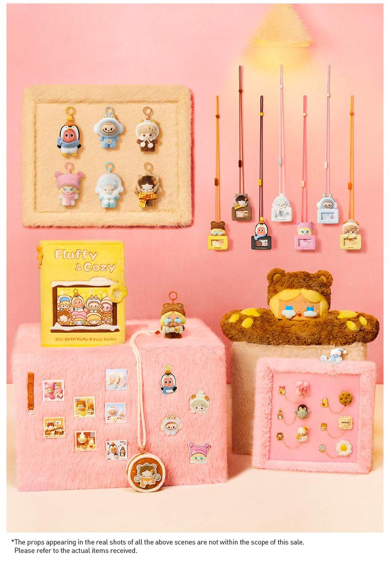POP MART POP BEAN Fluffy & Cozy Series-Fridge Magnet Blind Box