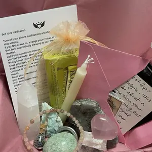 Crystal Mystery Box Self Love Meditation Set