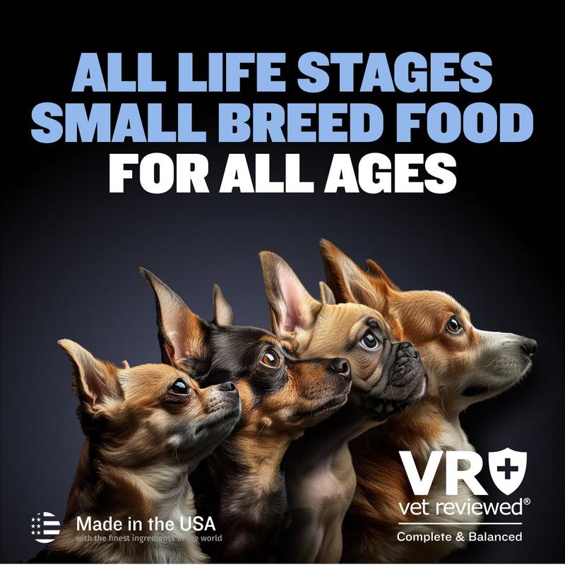 Bully Max 26/14 Small Breed Dog Food - Chicken Flavored Dry Food for All Life Stages, Skin & Health, 10 Million Calories per Bag