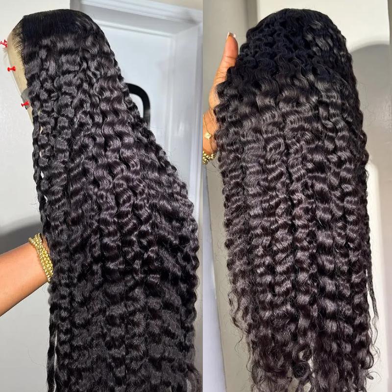 Urody 220% Density Curly Hair Wigs HD Transparent 13x6 Lace Front Wigs Brazilian Deep Curly Pre Plucked Human Hair Wigs Deep Wave Lace Frontal Wigs For Women Urody 220% Density Curly Hair Wigs HD Transparent 13x6 Lace Front Wigs Brazilian Deep Curly Pre Plucked Human Hair Wigs Deep Wave Lace Frontal Wigs For Women