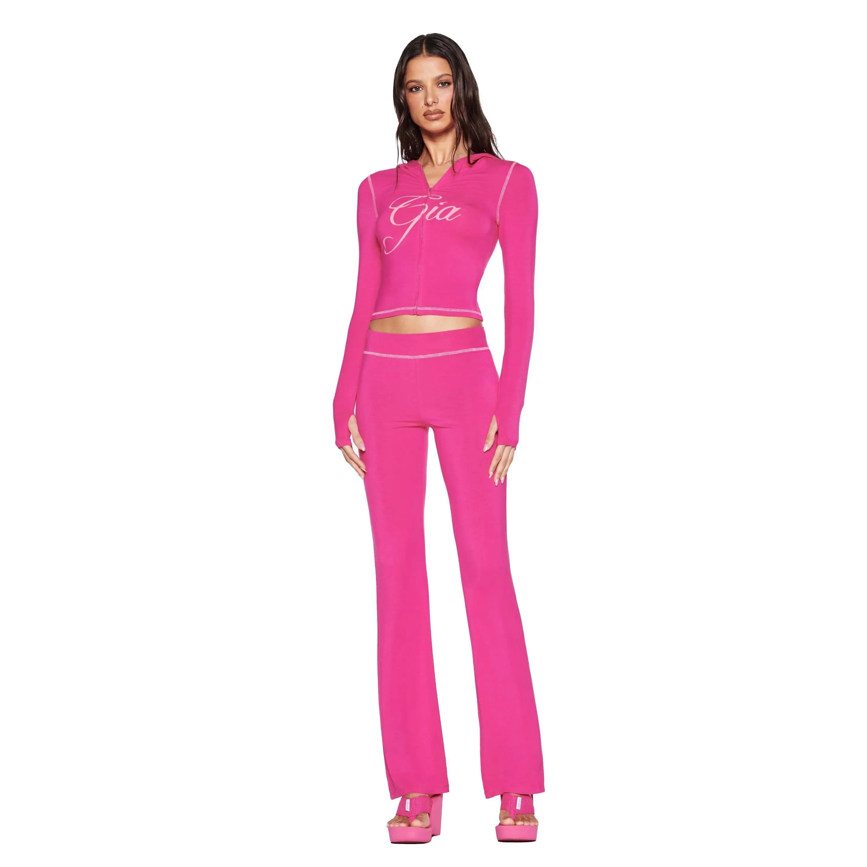 BLARE TRACKPANT - HOT PINK