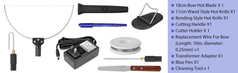 GOCHANGE 3 in 1 Foam Cutter Set, Effortless Foam Cutting, Digging & Detail Work, DIY unique Thanksgiving & Christmas decorations