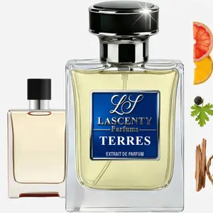 TERRES by LaScenty | Inspired by the iconic Terre d' Fragrance | Perfume Smells Like Woody Spicy Citrusy Terre d' Impression | Men’s Extrait Concentration