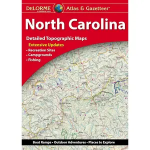 Delorme Atlas & Gazetteer North Carolina Paperback – September 1, 2022