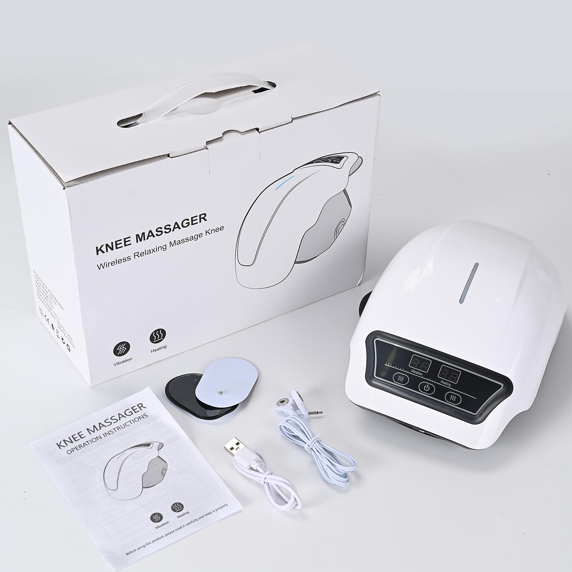 Heated Knee Brace Cordless Massager with Red Light Therapy & Vibration for Pain Relief & Arthritis Support Adjustable Gift USB Type-C Charging 3-in-1 Therapy Soothing Heat Powerful Vibration Red Light Therapy Heated Knee Brace Cordless Massager with Red Light Therapy & Vibration for Pain Relief & Arthritis Support Adjustable Gift USB Type-C Charging 3-in-1 Therapy Soothing Heat Powerful Vibration Red Light Therapy