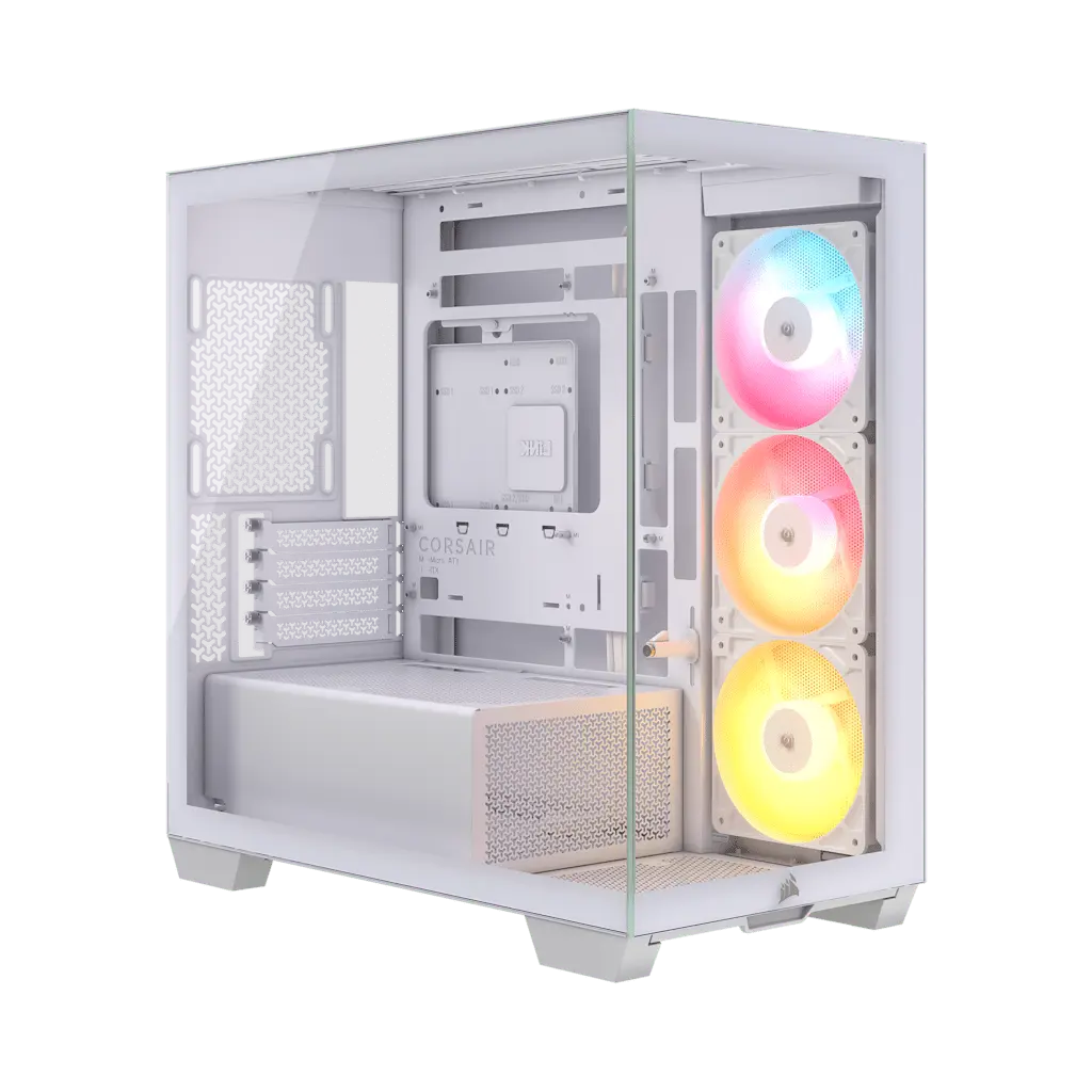 2800X RS-R ARGB Micro-ATX PC Case - White
