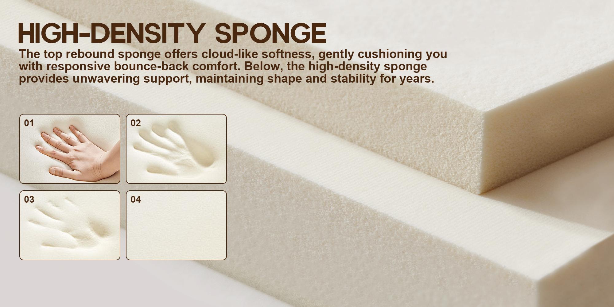 Modern 108" Boneless Couch Cloud Modular Sectional Sofa With Removable Ottomans & Chaise - Plush Corduroy , Deep Seat, Upholstered Couches, No Assembly Required for Living Room