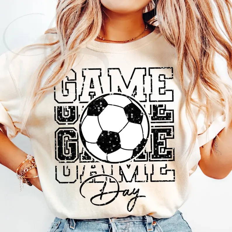 Soccer Tshirt, Soccer Game Day Tshirt, Soccer Mama Tshirt, Soccer Shirt Tshirt, Glitter Soccer Mom Shirt Tshirt, Game Day Soccer Tshirt, Soccer