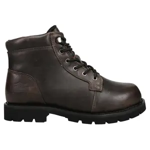Harley-Davidson Mens Pearson 5 Inch Lace Up Waterproof Leather Riding Casual Boots Ankle - Brown