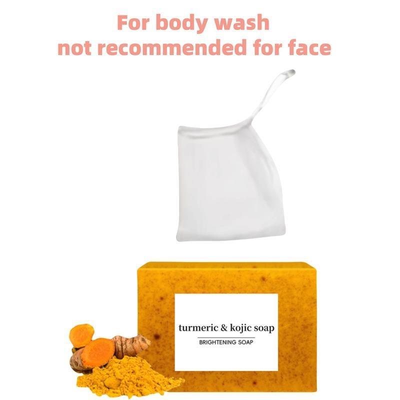 Turmeric Wash and Care two PieceSet, TurmericCleansing Mousse, Turmeric SoapFacial Cleansing Skincare FacialCleansing Cleanser Facial Wash Comfort
