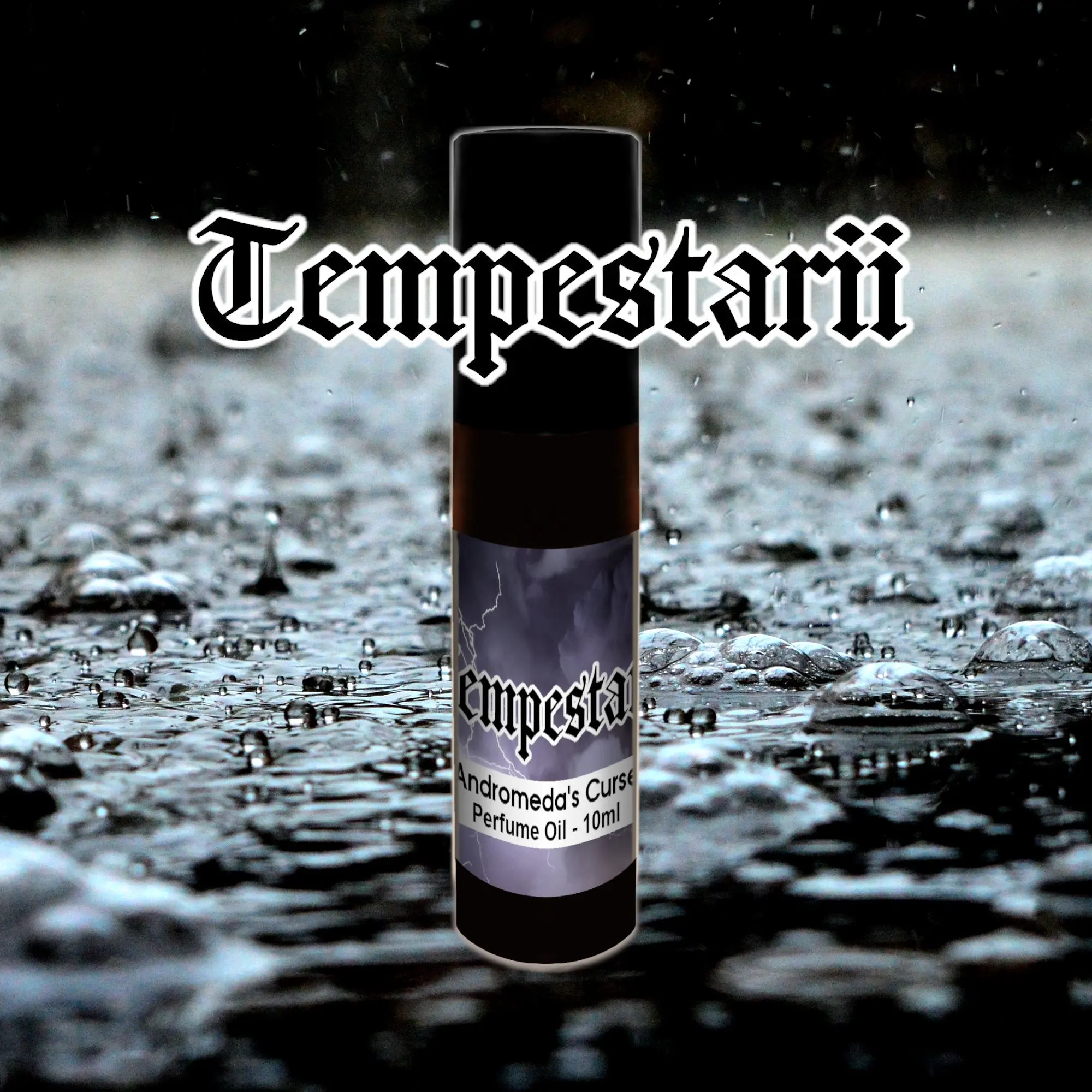 Tempestarii - Thunderstorm, Rain, Petrichor - Rollerball Perfume