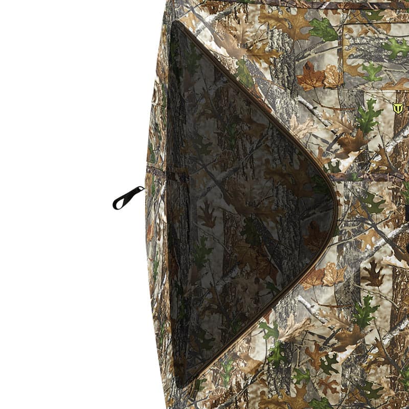 【Tidewe Hunting Winter】TideWe See Through Hunting Blind, 3-4 Person Pop Up Ground Deer Blind Camping Tents Blind Hiking Blind Tents Hiking Equipment