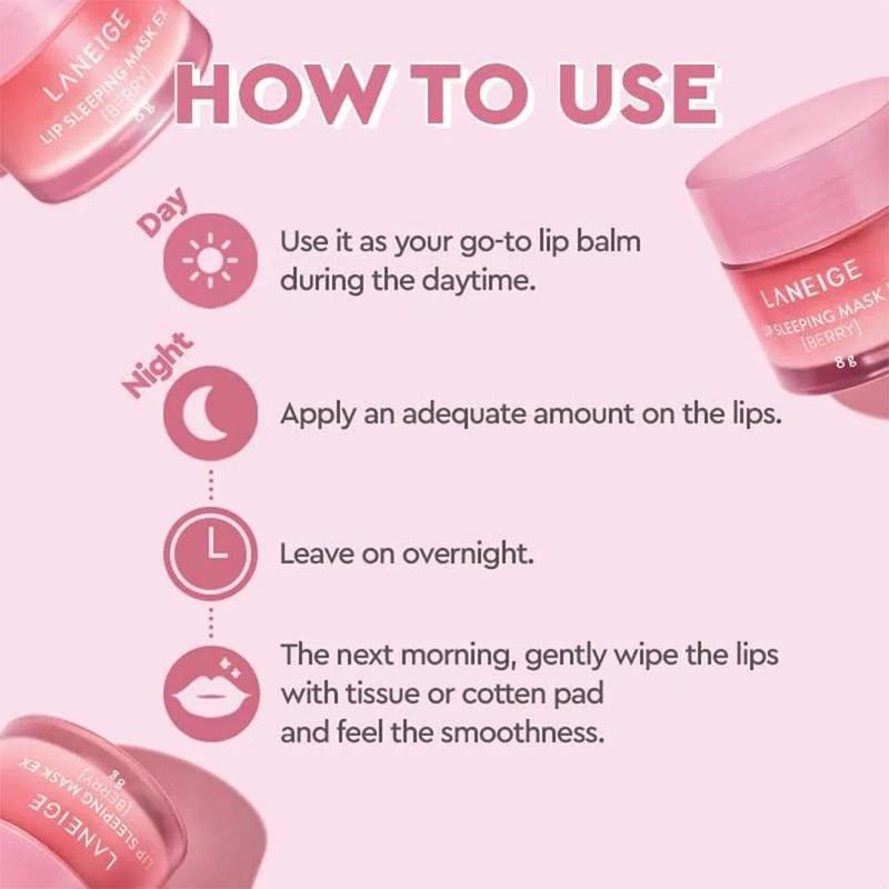 Laneige Lip Sleeping Mask Ex Berry 20 GR/0.68 OZ