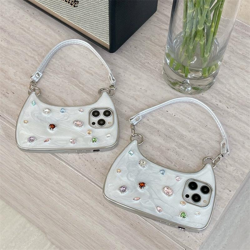 Phone Case & Handbag Set HN1224-03, Compatible with iPhone 17 Pro Max, 17 Air, 16 Plus, 15, 14, 13