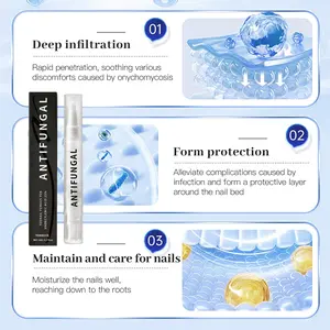 Antifungal Toenail Fungus Pen - 25% Undecylenic Acid | For Athletes & Gym-Goers |  Treats Athlete’s Foot, Jock Itch & Fungal Nails | Deep Penetration | Healthy Skin Care