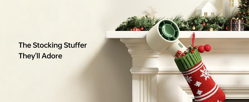 Jisulife Handheld Turbo Fan 5000mAh Rechargeable Portable Fans Up to 28 Hours Cooling 5 Speed Strong Wind Personal Mini Fan for Christmas Blackfriday Travel Outdoor Camping Beach Makeup