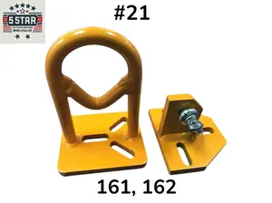 SET#21 MO CLAMP STYLE DOOR JAMB POST PULLER 5616 + HINGE PLATE 5623 HEAVY DUTY