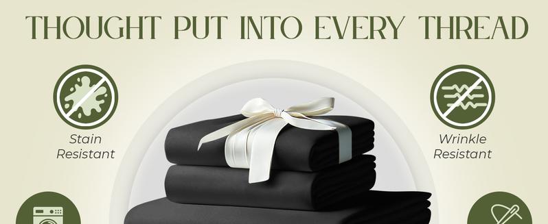 DECOLURE Bamboo Sheets 4pc Set 100% Cooling Viscose Ultra Soft 17 Deep Pocket Double Stitching Must Have for Hot Sleepers OEKO Tex Certified Hypoallergenic