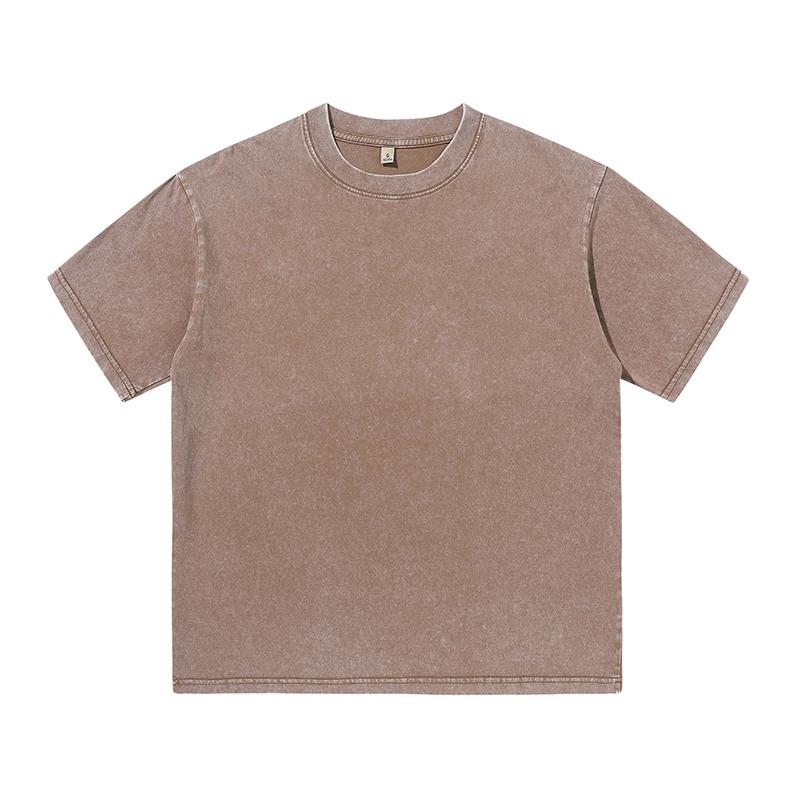 Men's Short Sleeved T-shirt Soft Comfortable Round Neck Casual Tee Lightweight Top for Daily Outings and Casual Wear
