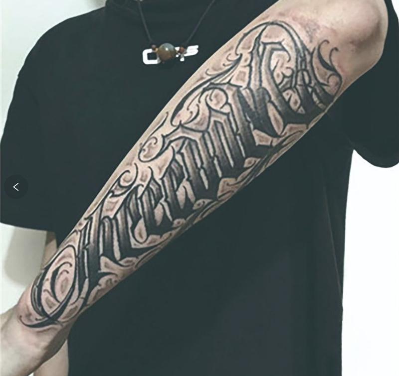 GlowForge Botanical Ink Stickers - Sweat-Proof, Hype-Ready, Gradual Neon Burst fake tattoo sleeve