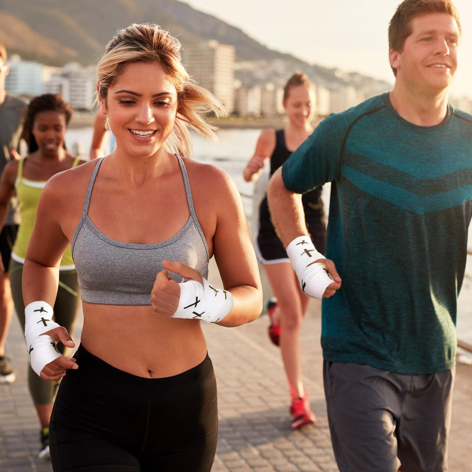 Cross Tape Christian Athletic Tape Sports Wrap 2in x 23ft Jesus Cotton Wrist Wrap for Soccer Football Baseball Gymnastics Boxing Christian Church Gifts