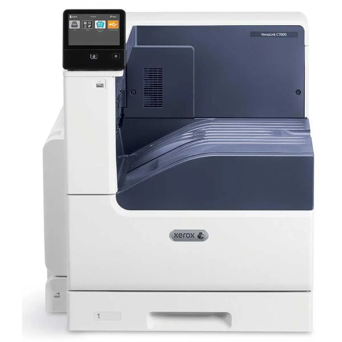 Xerox VersaLink C7000 Series Single Function Color Laser Printer - 35 ppm speed, Duplex Printing, 620-Sheet Capacity, Touchscreen User Interface