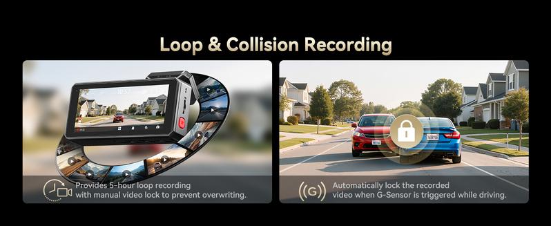 REDTIGER F77 4K+4K Dash Cam Front and Rear, Dual STARVIS 2 IMX678 HDR, Built-in 128GB eMMC, Voice Control Dash Camera for Cars with 5.8GHz WiFi, 4'' Touch Screen, GPS, Night Vision, 24H Parking Mode-Holiday Haul REDTIGER F77 4K+4K Dash Cam Front and Rear, Dual STARVIS 2 IMX678 HDR, Built-in 128GB eMMC, Voice Control Dash Camera for Cars with 5.8GHz WiFi, 4'' Touch Screen, GPS, Night Vision, 24H Parking Mode-Holiday Haul