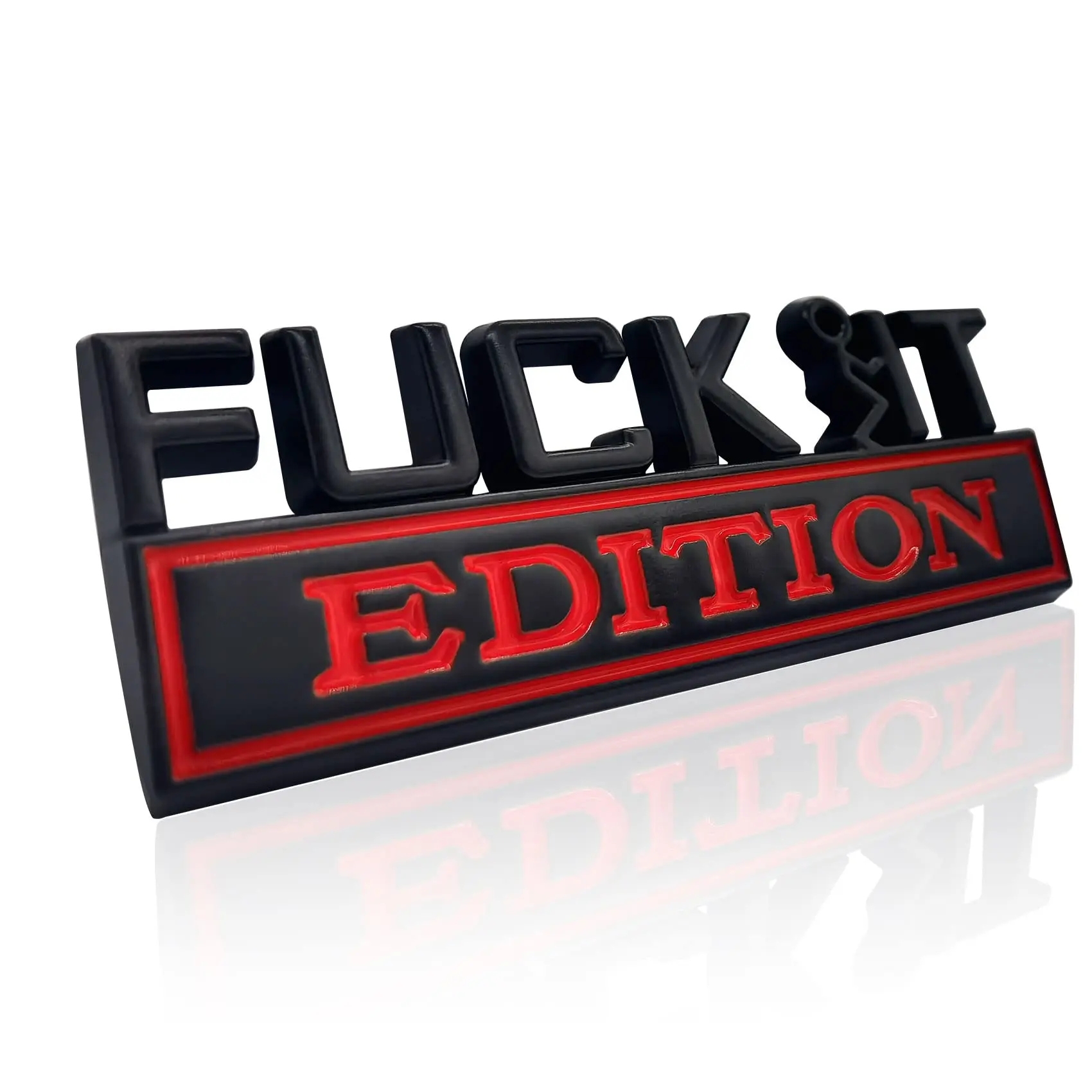 It Edition Emblem  Car Exterior Emblems Badge 3d Sticker Decal Fuck-it Fender Truck Replacement Fit For All Cars, Car Accessories