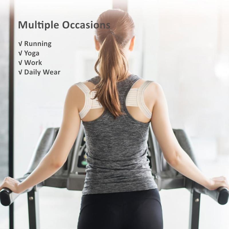 Posture Correction Belt, Easy-to-Use Adjustable High-Elasticity Posture Trainer, Lightweight Breathable Garment Accessory.