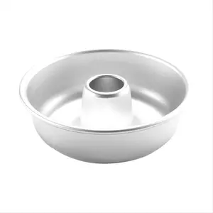 6in Cake Pan Round Nonstick Pound Cake Pan for Baking,Tube Cake Pan for Cheesecake,Flan,Creme Cake,Cookie,Donut
