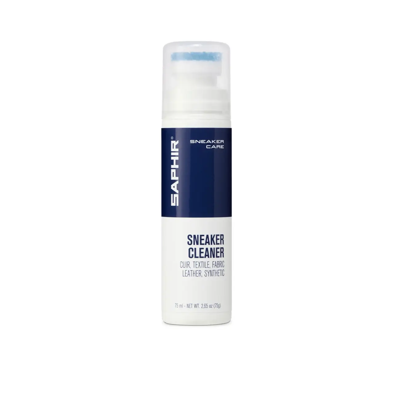 Saphir Sneaker Care | Sneaker Cleaner with Sponge Top (2.61 oz / 74 g)