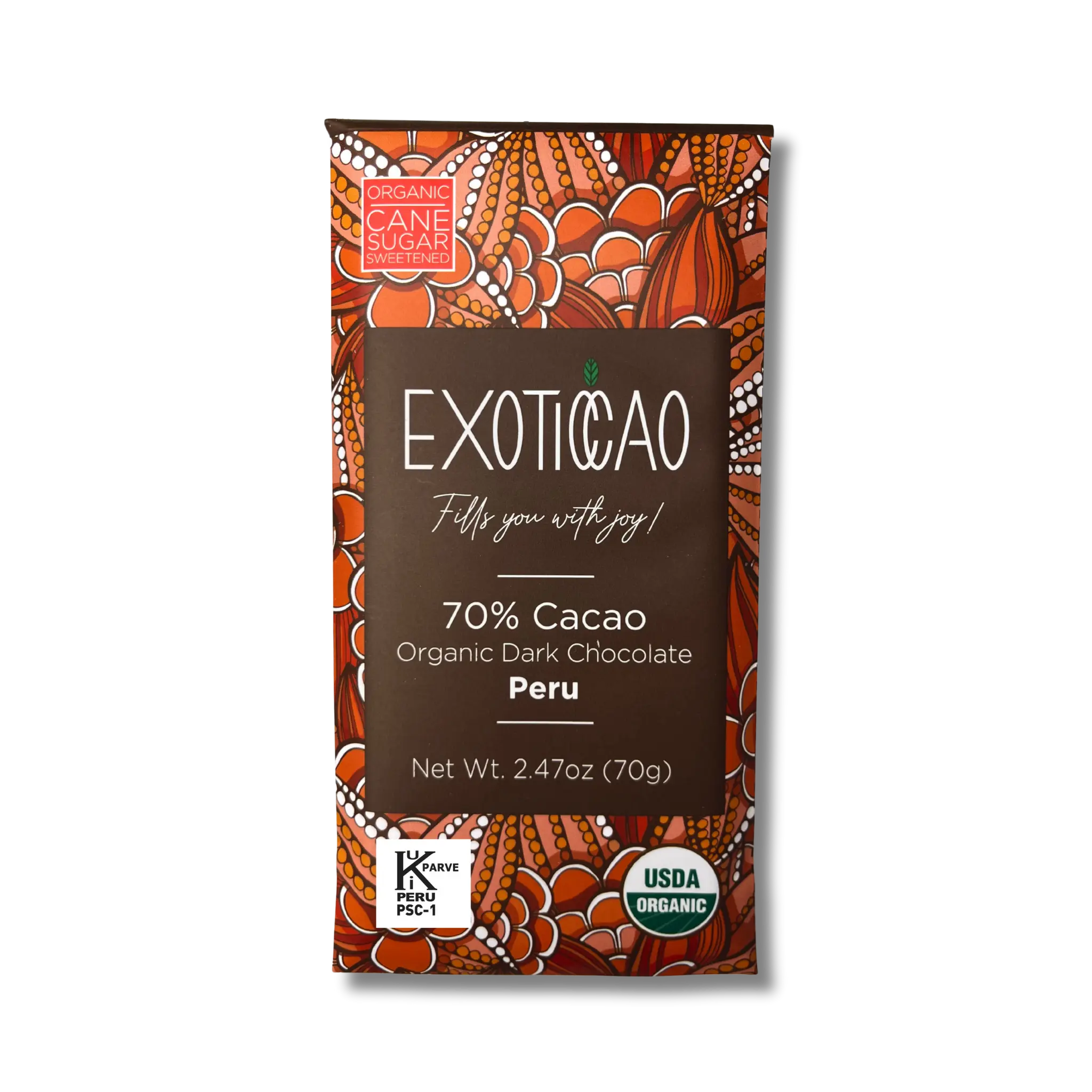 Organic Dark Chocolate Bar