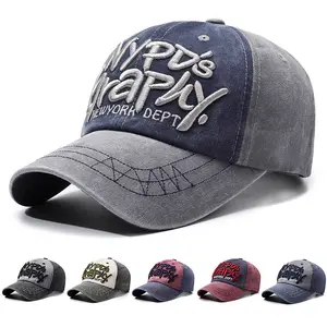 Retro NY Embroidered Baseball Cap – Adjustable Street Hat