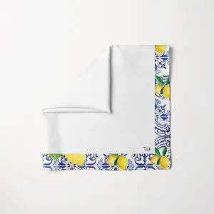 Limoncello Border Head Scarf